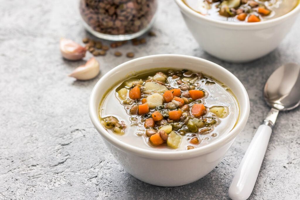Golden Turmeric Lentil Soup